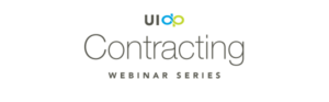UIDP Contracting Webinar Series